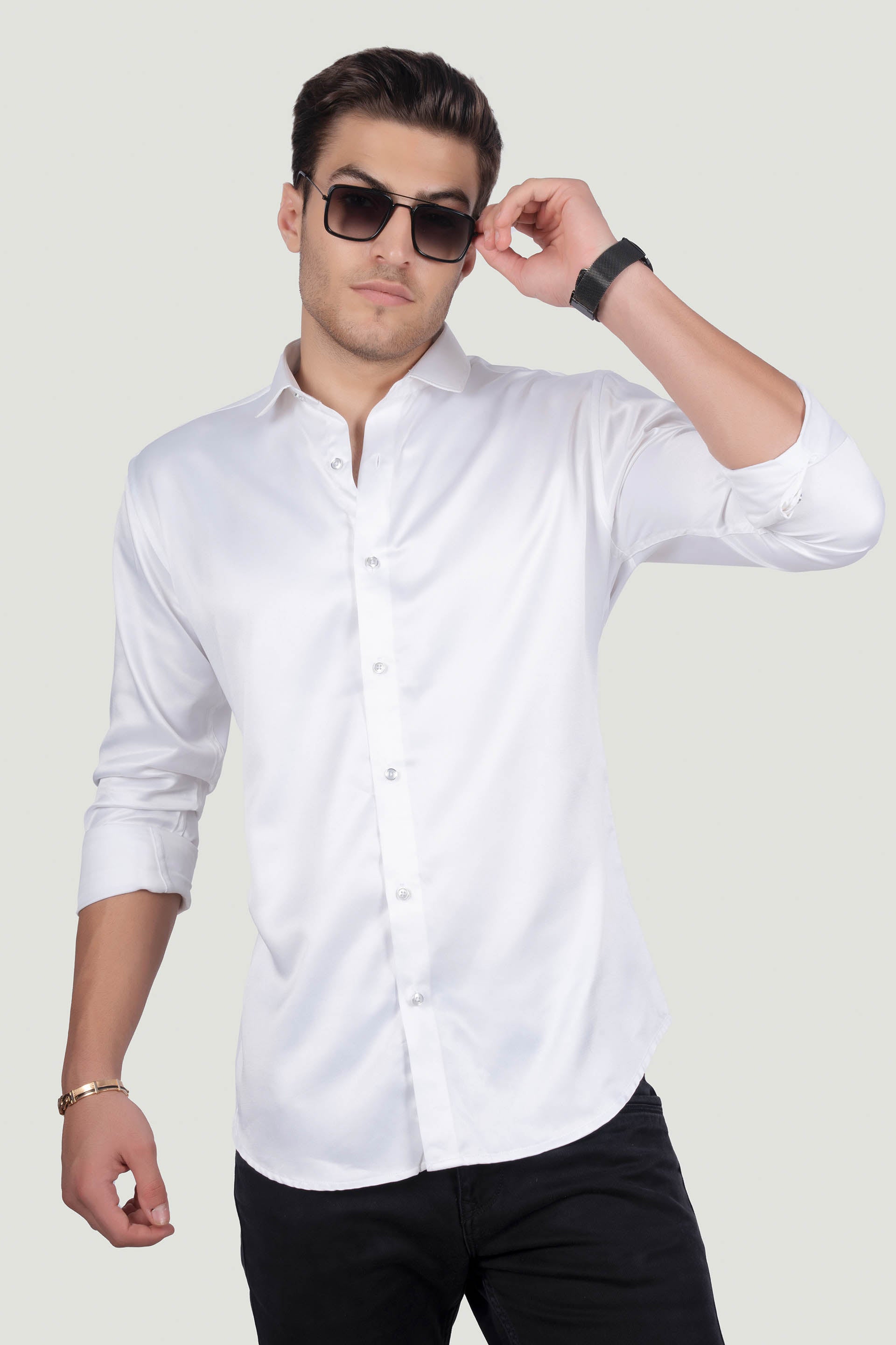 classy-cosmo-white-solid-shirt