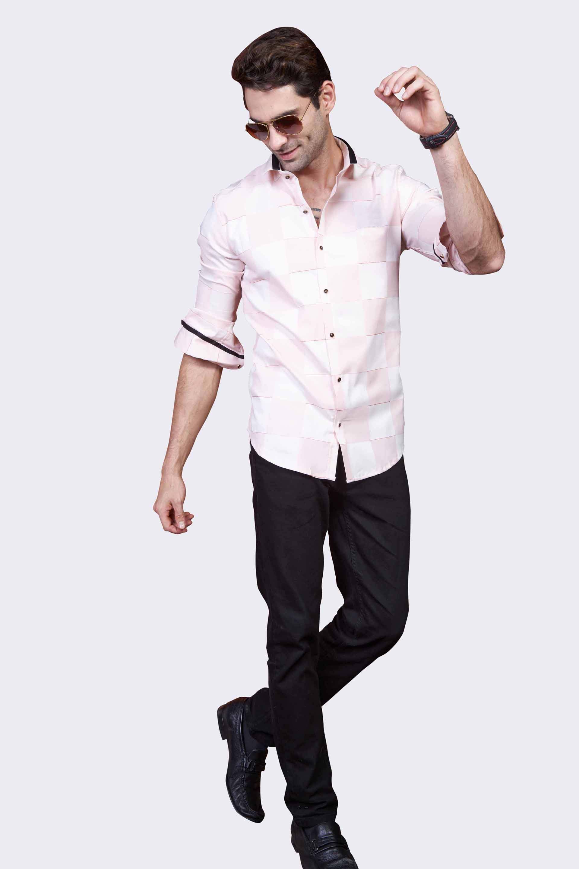 classy-cotton-candy-grid-party-wear-shirt