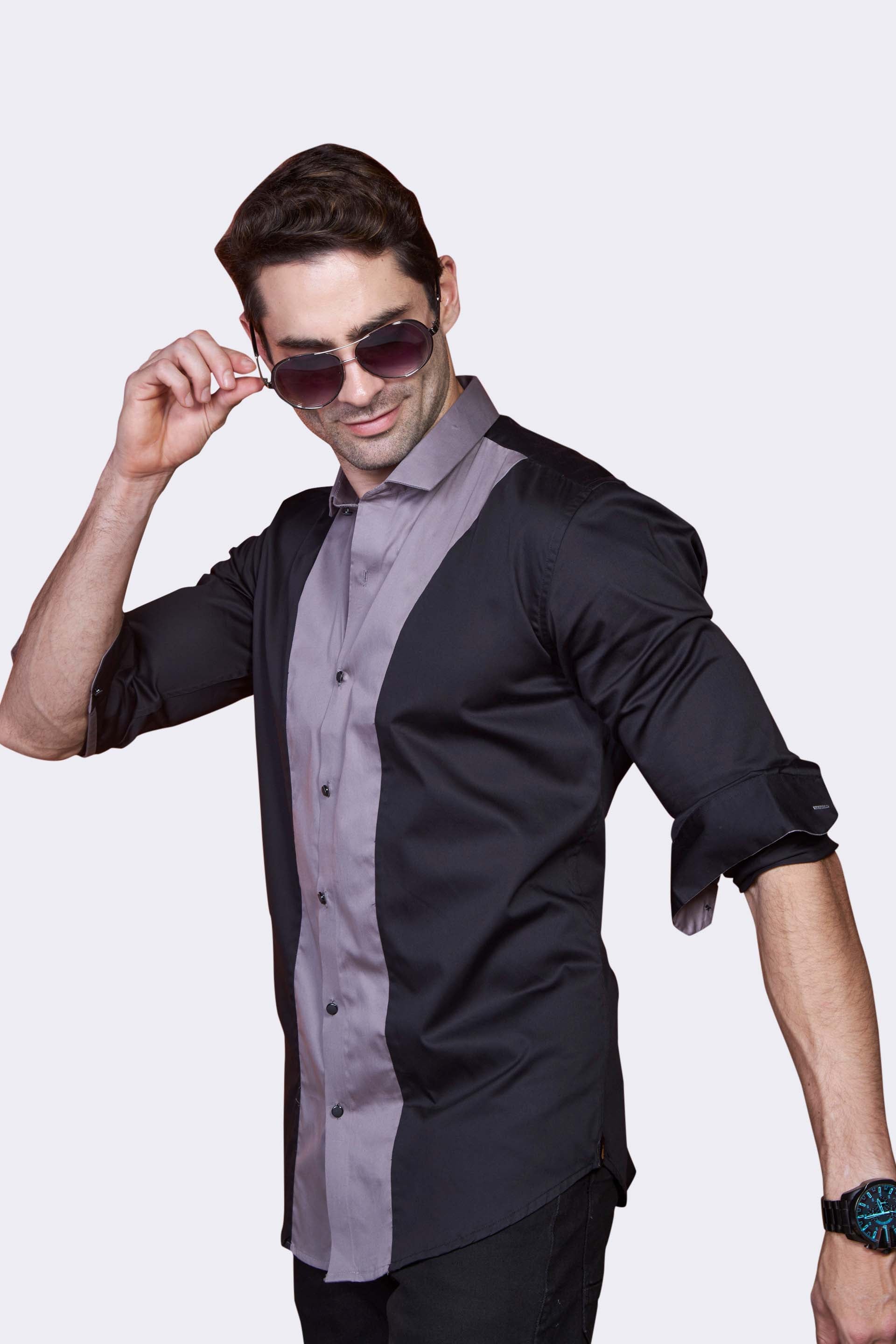 classy-curved-stripes-black-party-wear-shirt