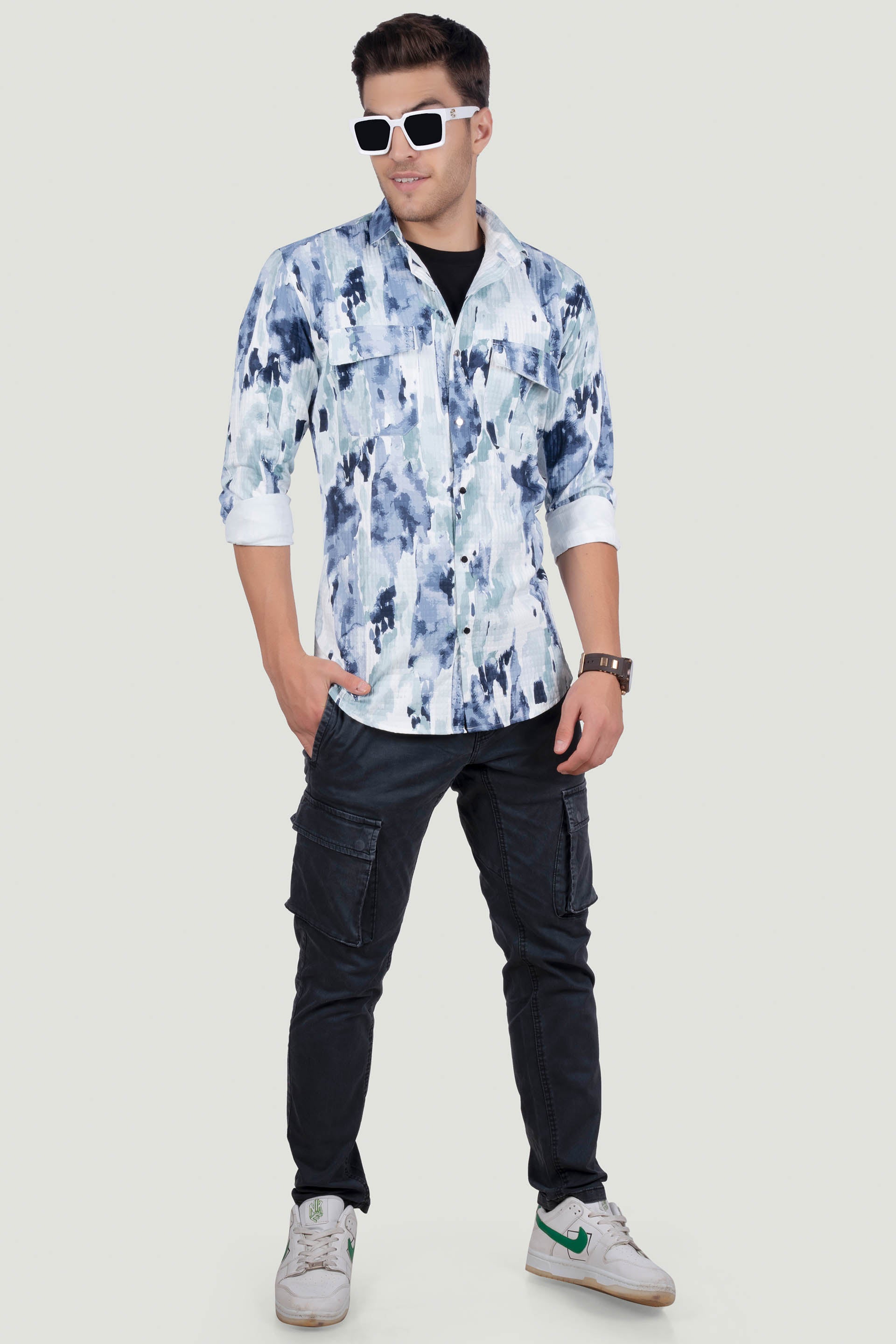 classy-double-pocket-kenneth-multi-overshirt-printed-shirt