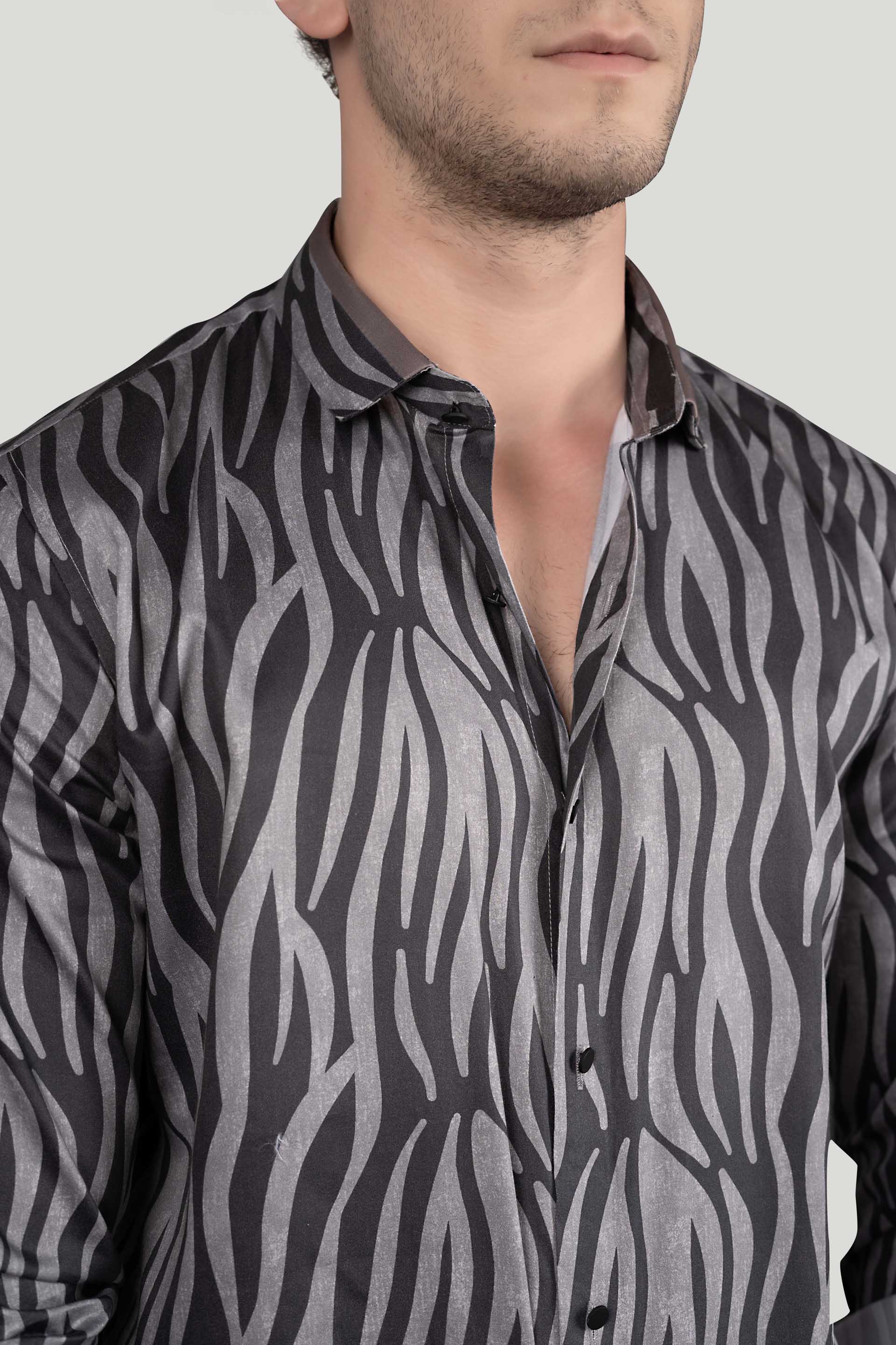 classy-kolson-grey-abstract-printed-shirt