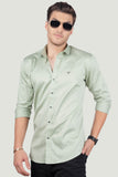 classy-lino-green-solid-shirt