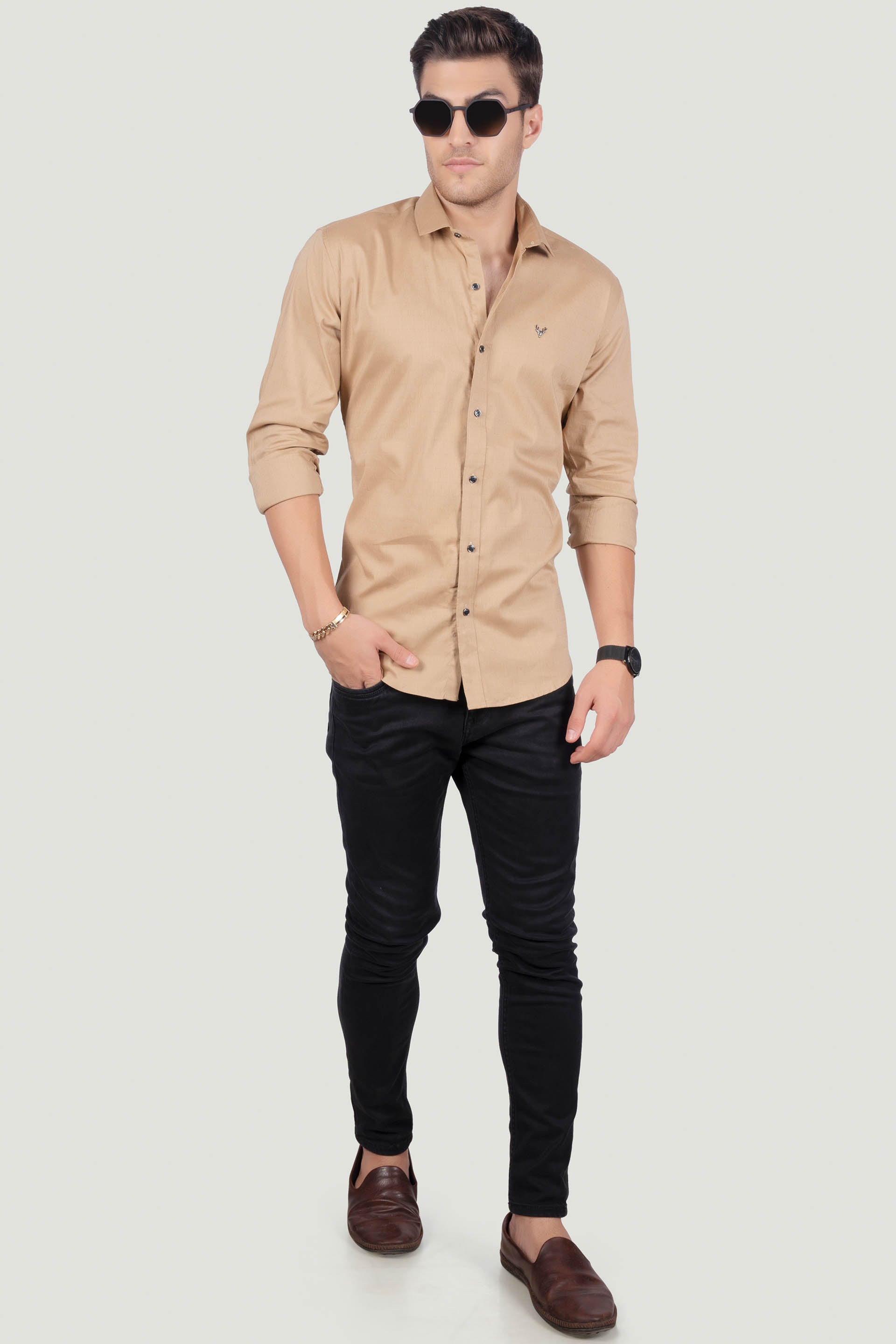 classy-manfredi-beige-solid-shirt