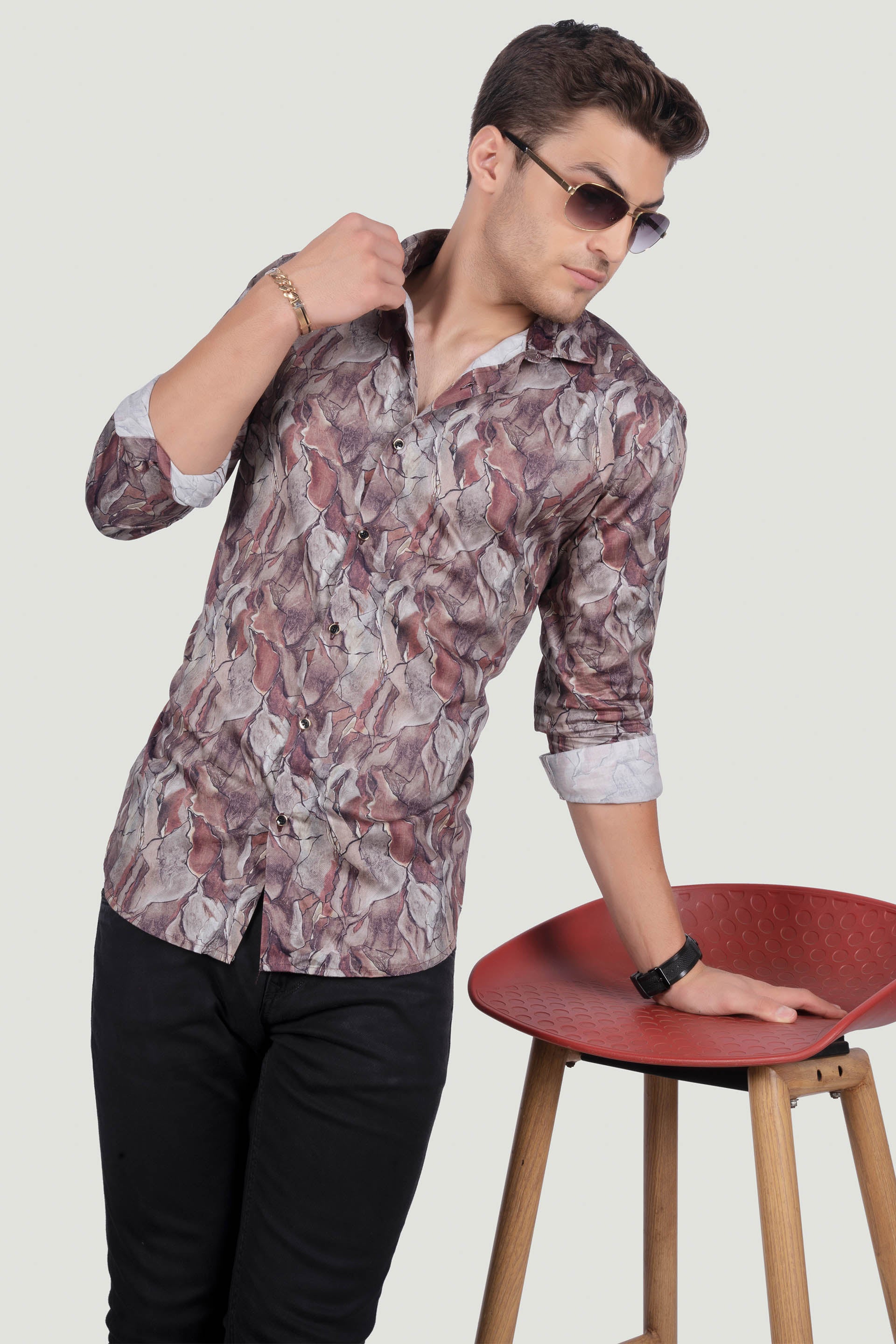 classy-ruggero-brown-club-wear-shirt