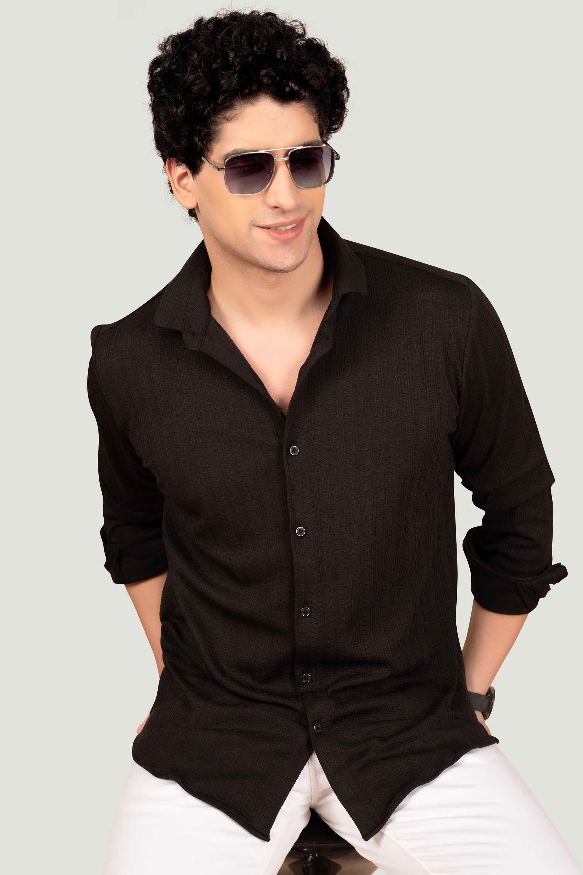 classy-tom-black-knitted-resort-shirt