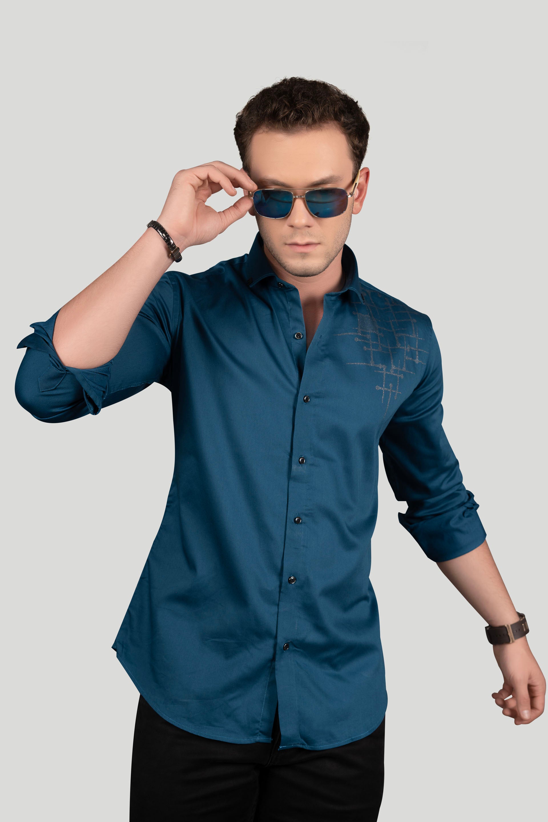 dior-blue-party-wear-shirt