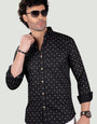 David Black Floral Cotton Printed Shirt