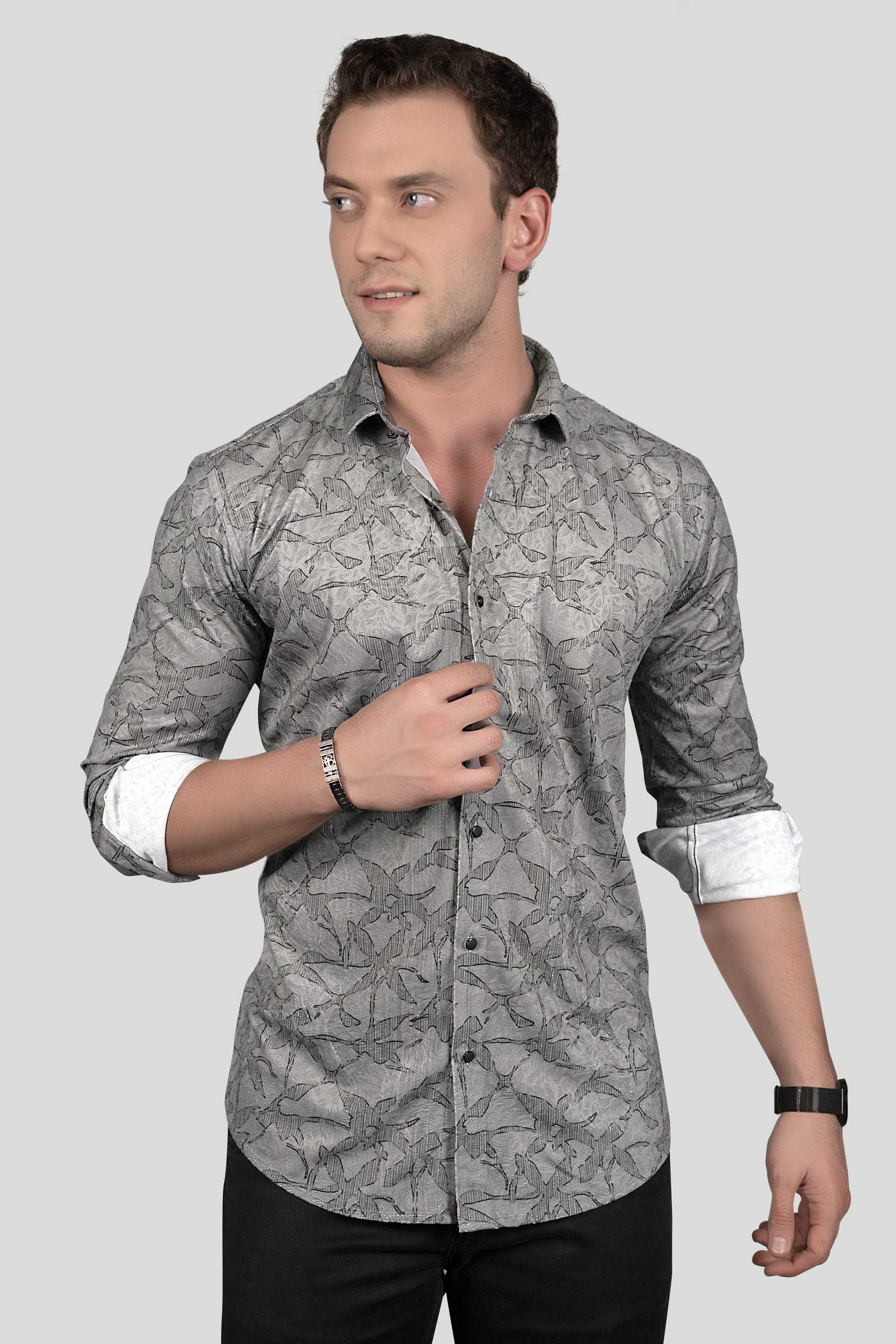 elegant-darren-grey-printed-shirt