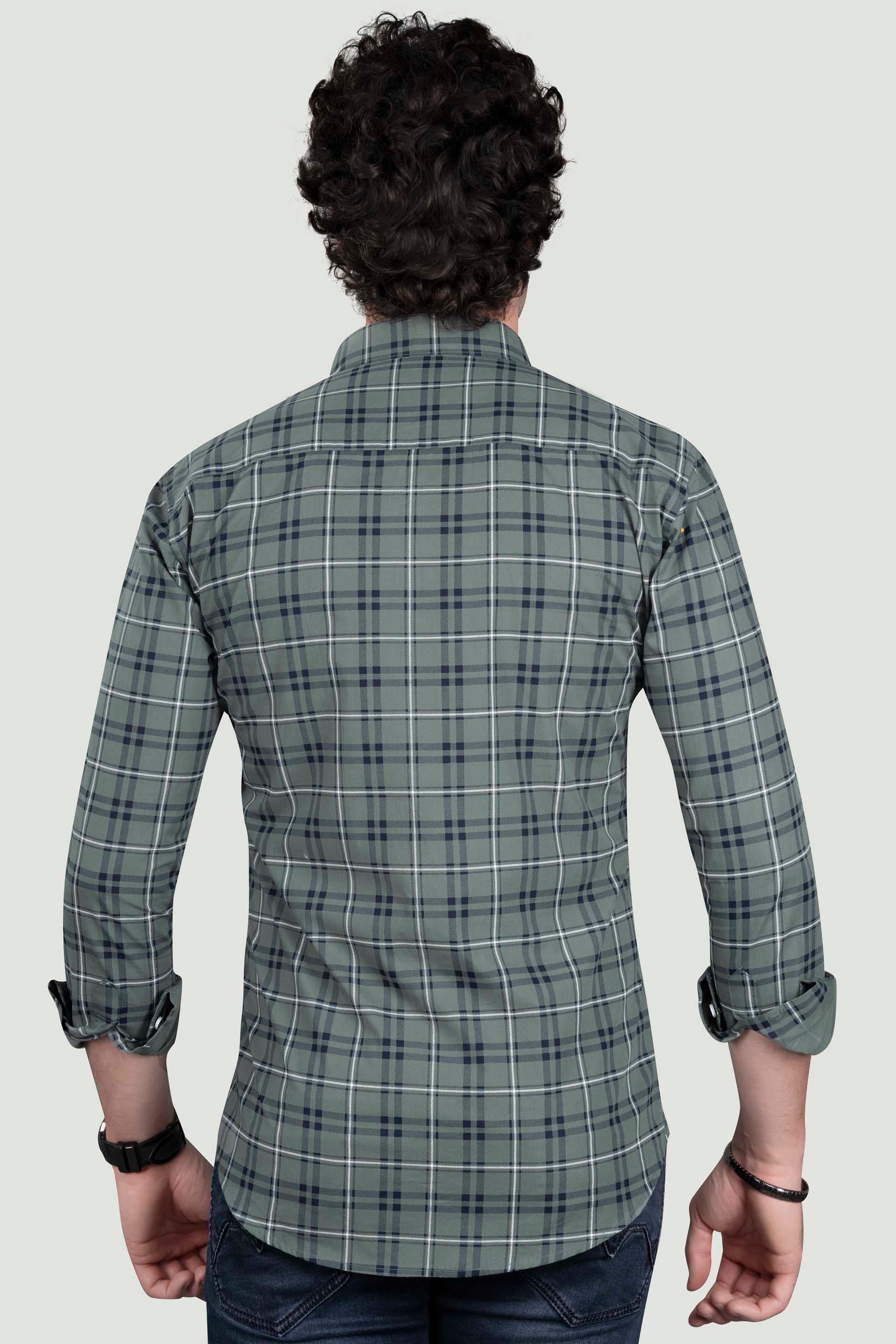 elegant-gleb-light-green-cotton-check-shirt