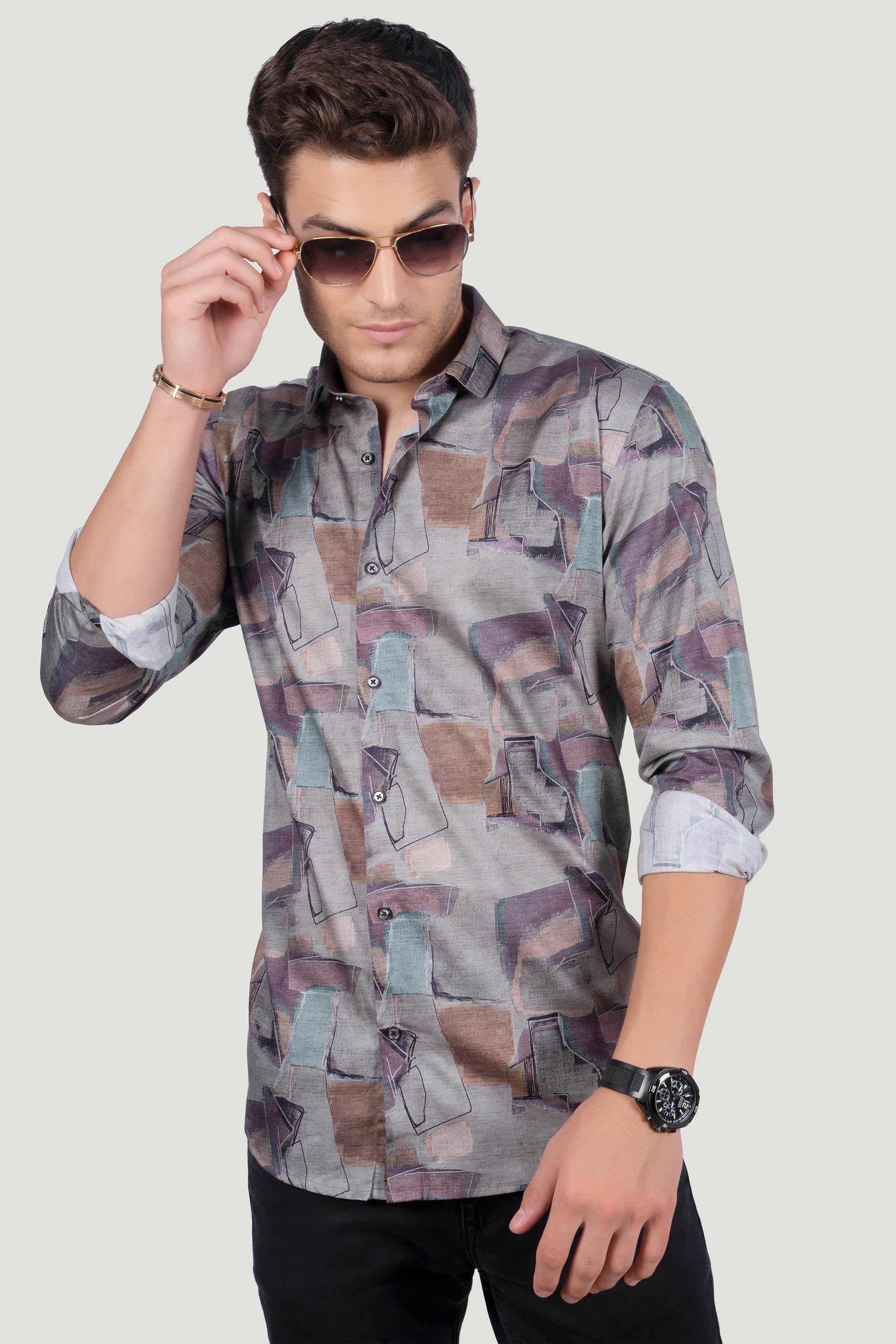 elegant-maurizo-grey-club-wear-shirt