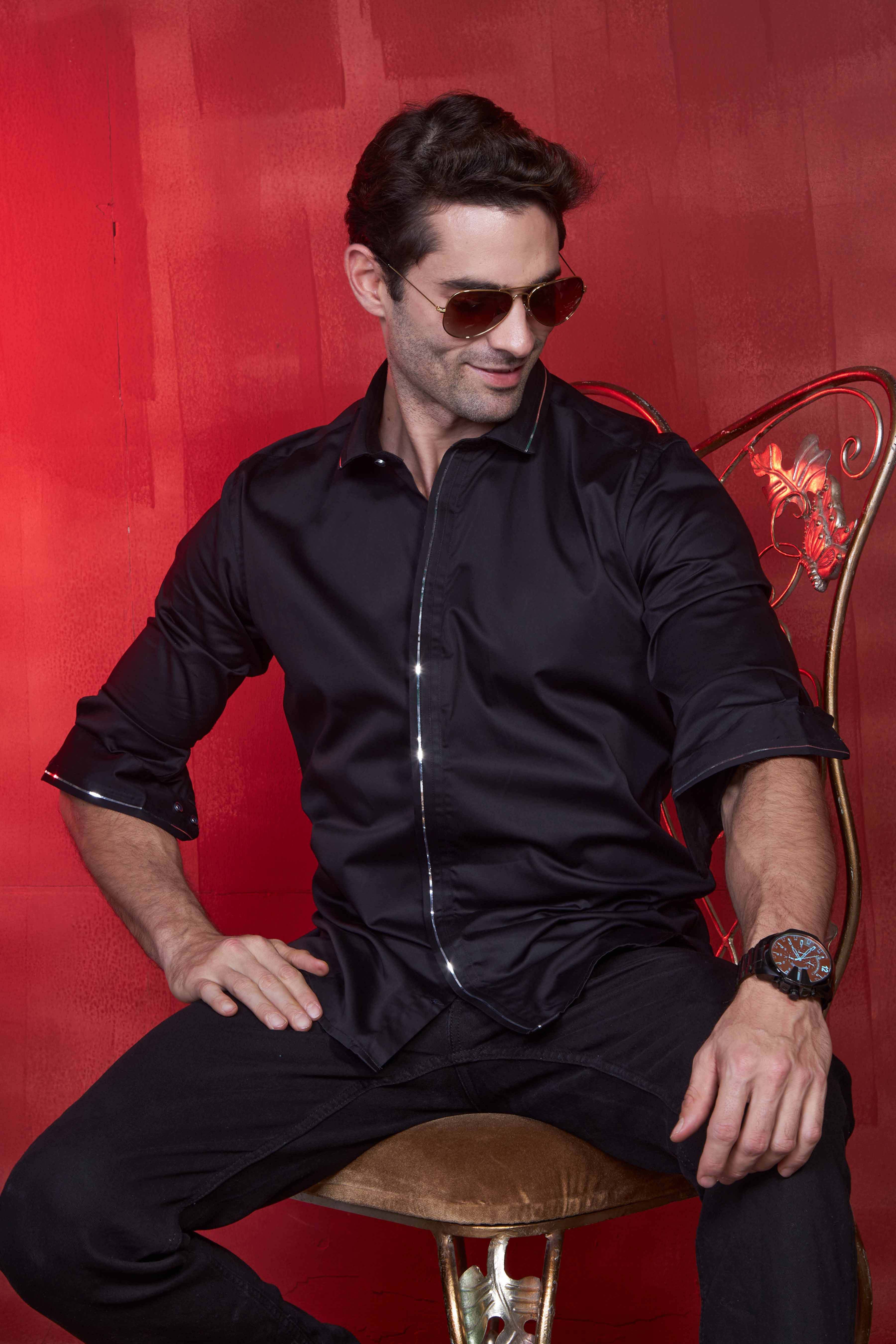 elegant-onyx-silver-foiled-party-wear-shirt