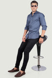 elegant-remo-blue-solid-shirt