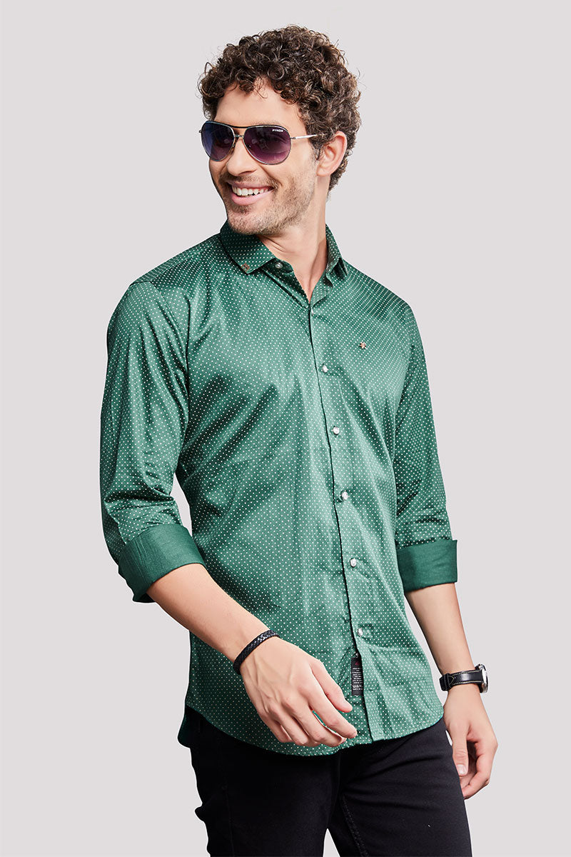 emerging-alejandro-green-abstract-printed-shirt