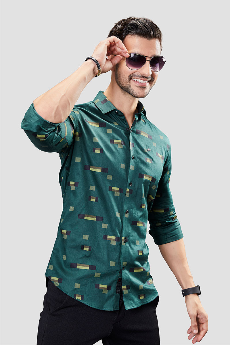 emering-aubrey-green-abstract-printed-shirt
