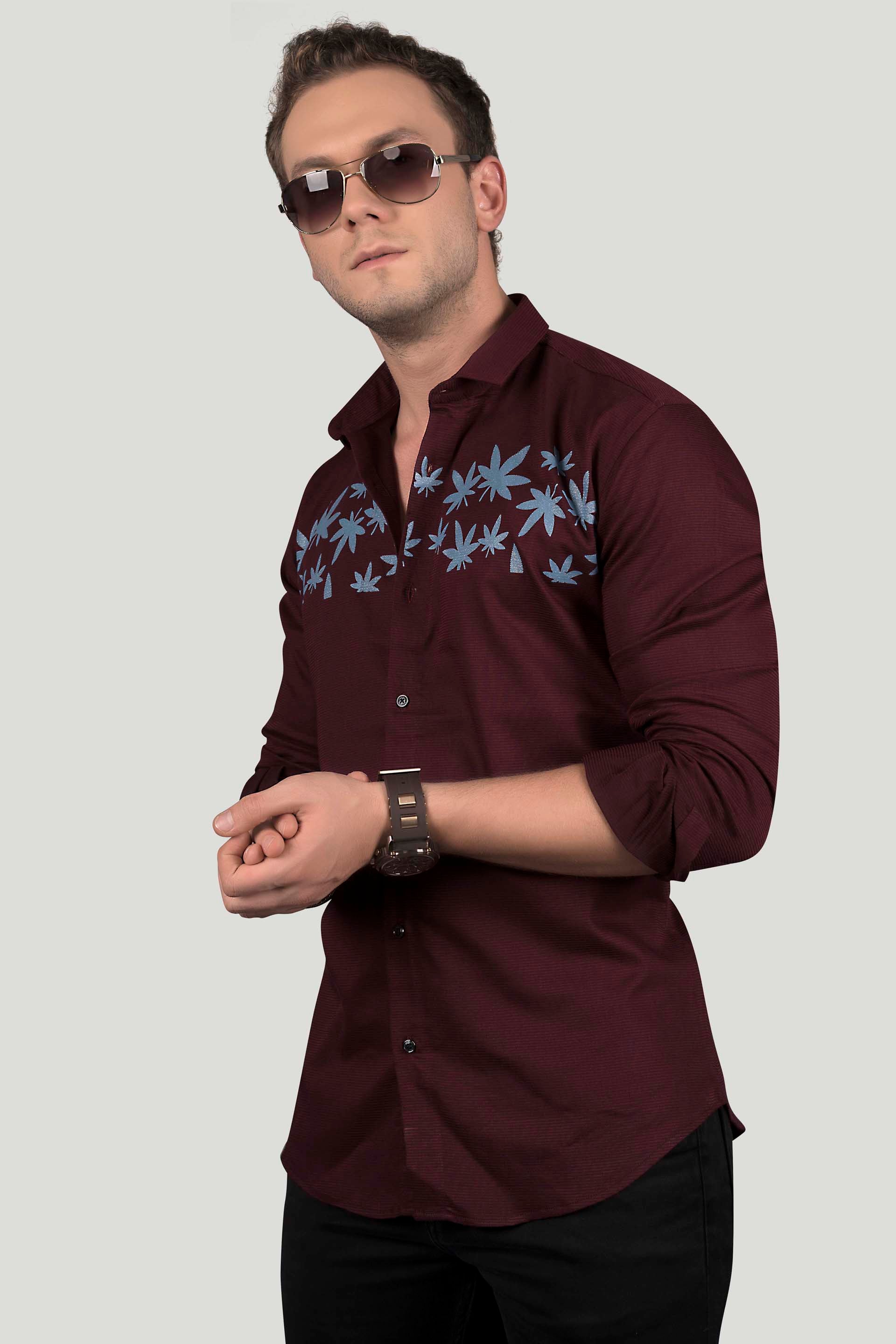 emerging-dane-maroon-party-wear-shirt