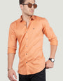 FERDINANDO ORANGE SOLID SHIRT
