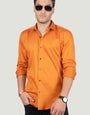 FIORENZO DARK ORANGE SOLID SHIRT