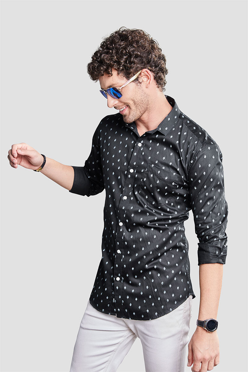 fabio-black-abstract-printed-shirt
