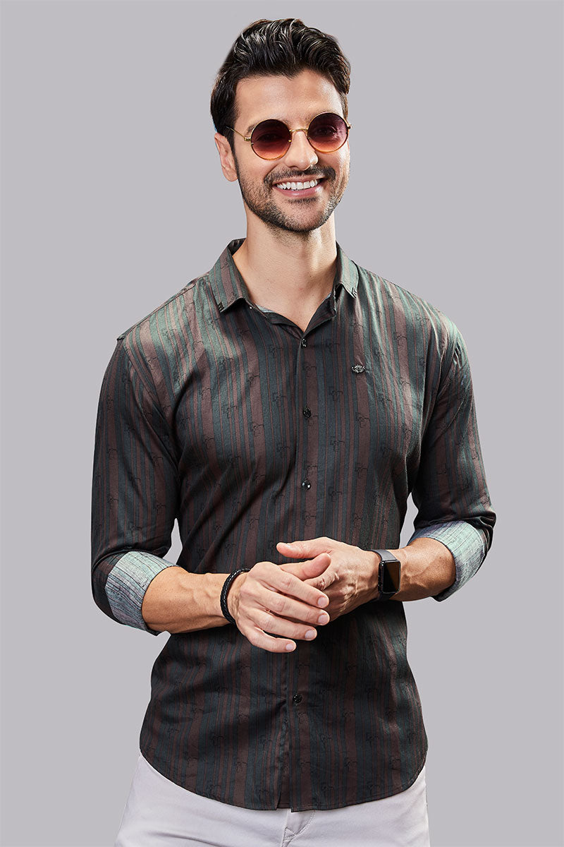 finley-navy-blue-print-striped-shirt