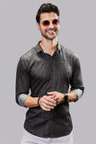 finley-navy-blue-print-striped-shirt