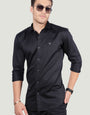 GABRIEL BLACK SOLID SHIRT