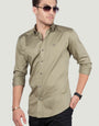 GREGORIO GREEN SOLID SHIRT