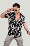 graceful-ambrose-black-viscose-print-resort-shirt