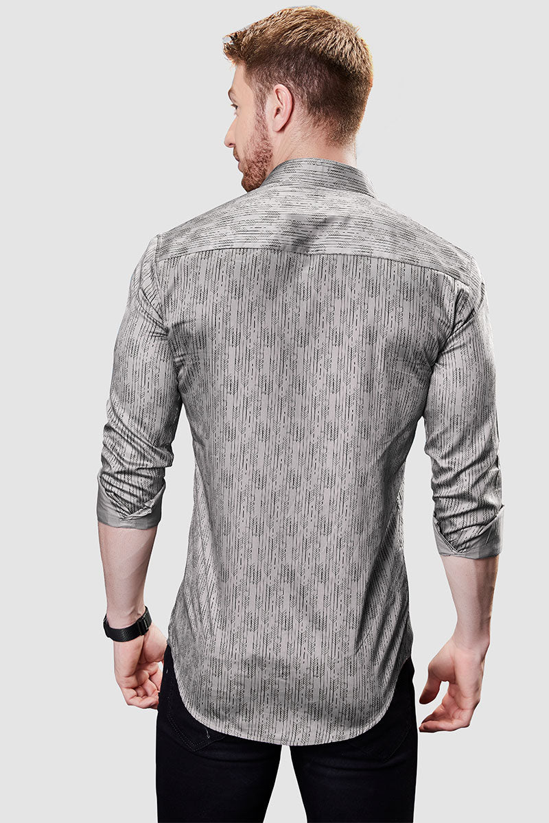graceful-remington-grey-stripe-printed-shirt