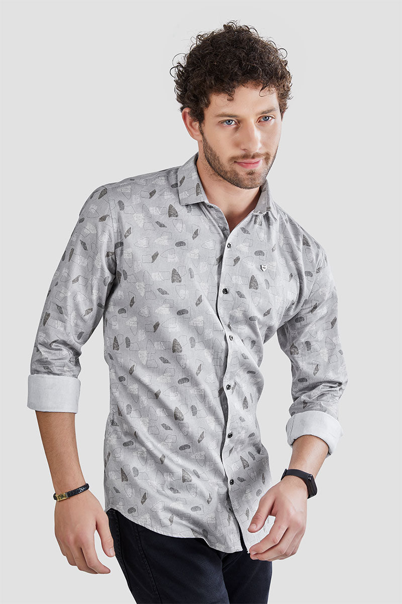 gunther-grey-abstract-printed-shirt