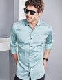 Hamish Blue Abstract Printed Shirt