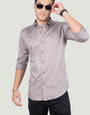 ITALO DARK GREY SOLID SHIRT