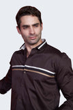 iconic-brown-pattern-collar-party-wear-shirt