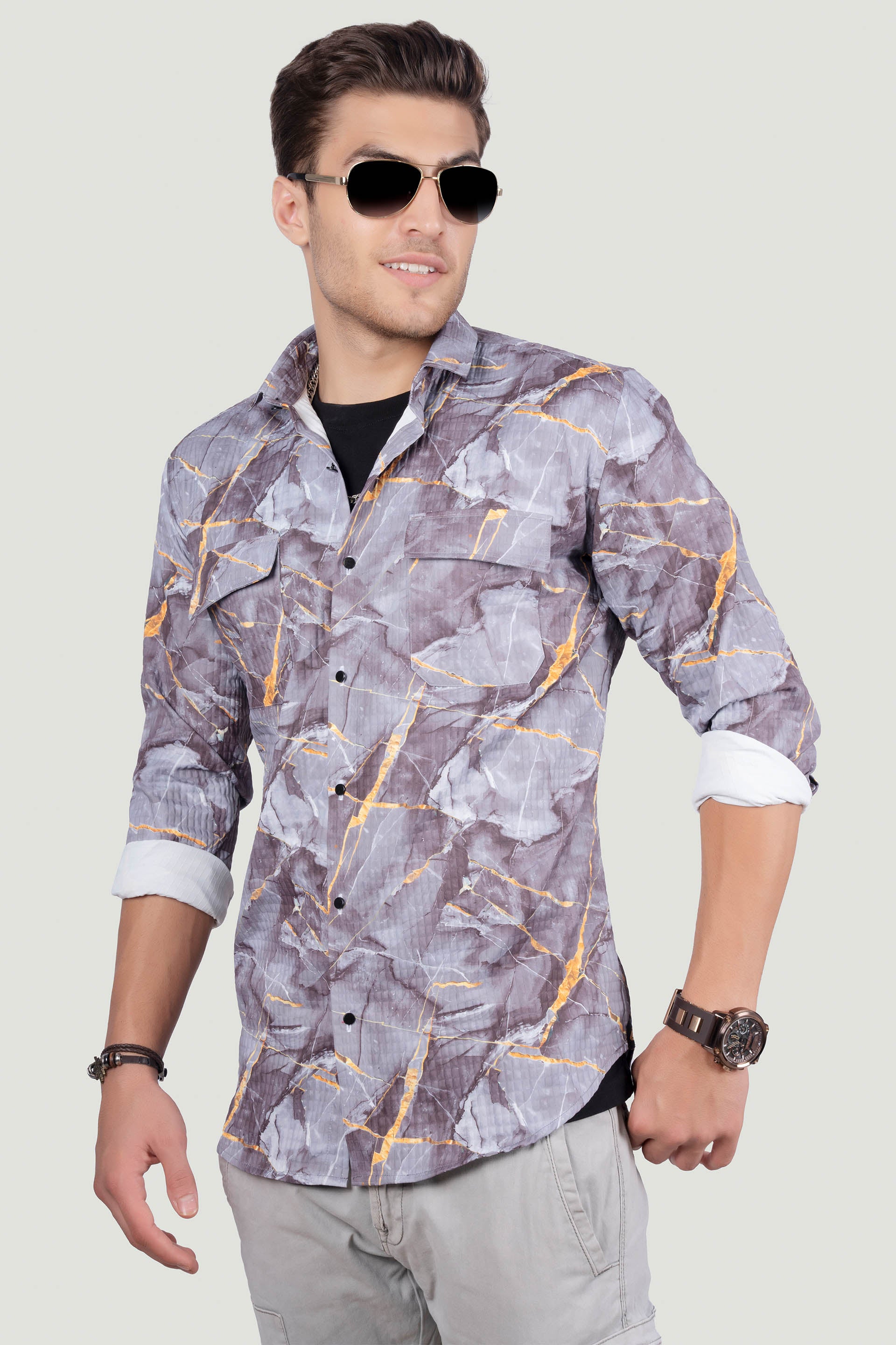 iconic-double-pocket-gennaro-brown-overshirt-printed-shirt