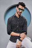 iconic-graham-black-abstract-printed-shirt