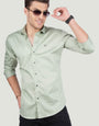 LINO GREEN SOLID SHIRT