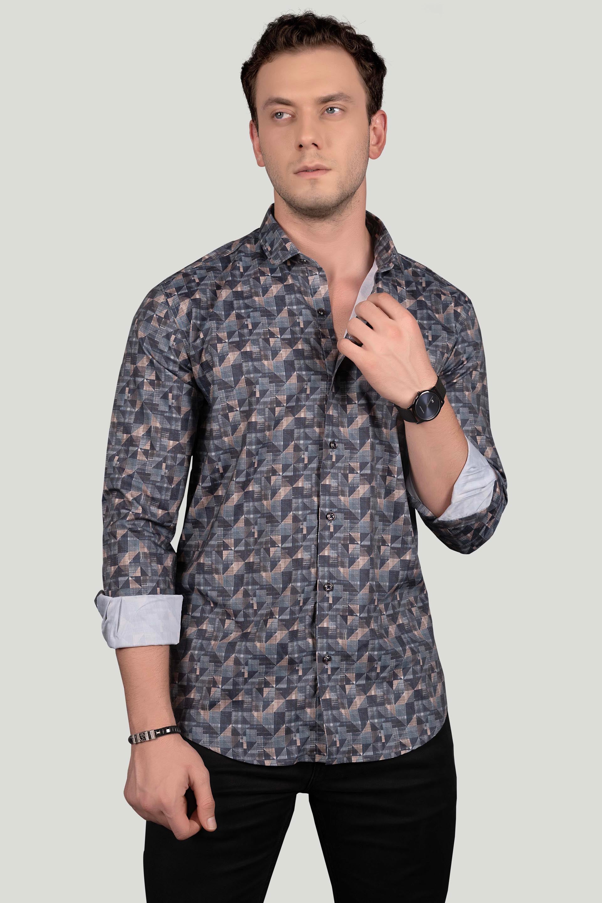 louie-grey-geometric-printed-shirt