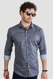 leopold-navy-blue-digital-floral-printed-shirt