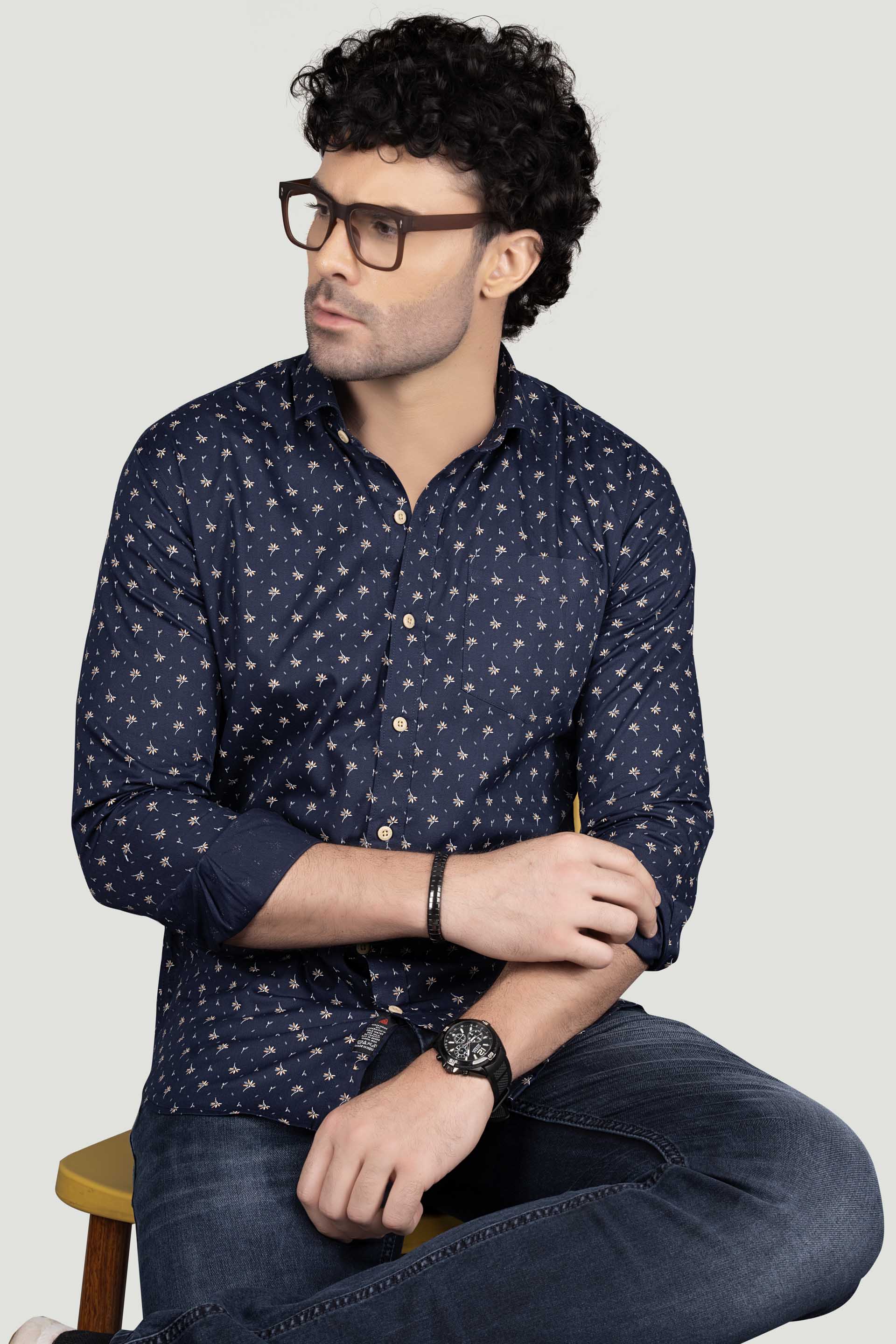 lively-danil-navy-blue-floral-cotton-printed-shirt