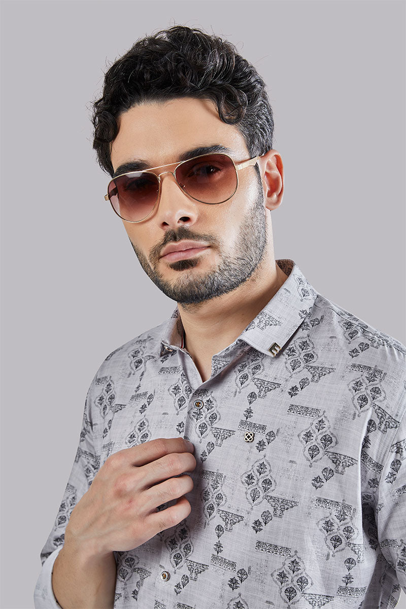 lively-horst-grey-abstract-printed-shirt