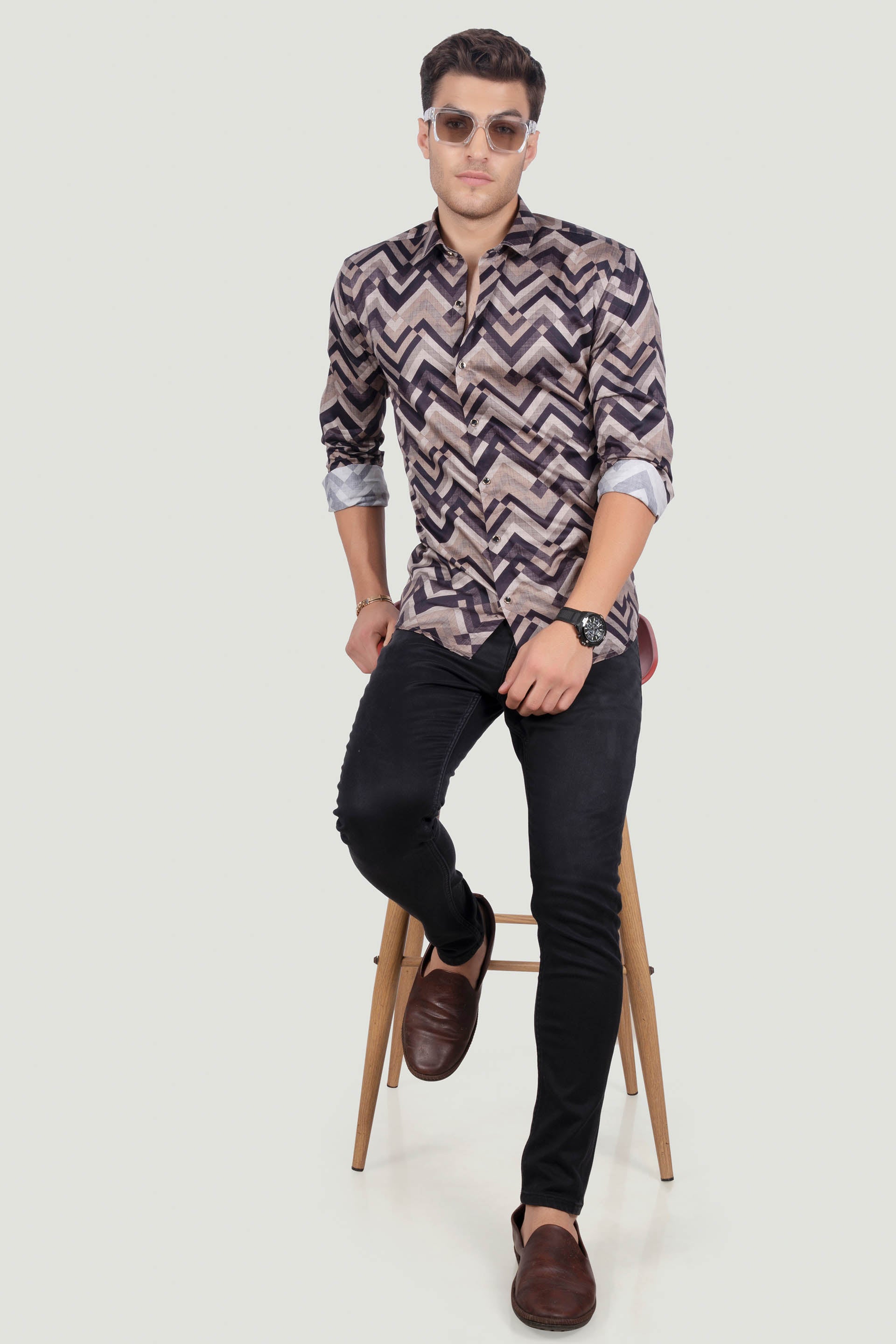 lively-nicola-brown-club-wear-shirt