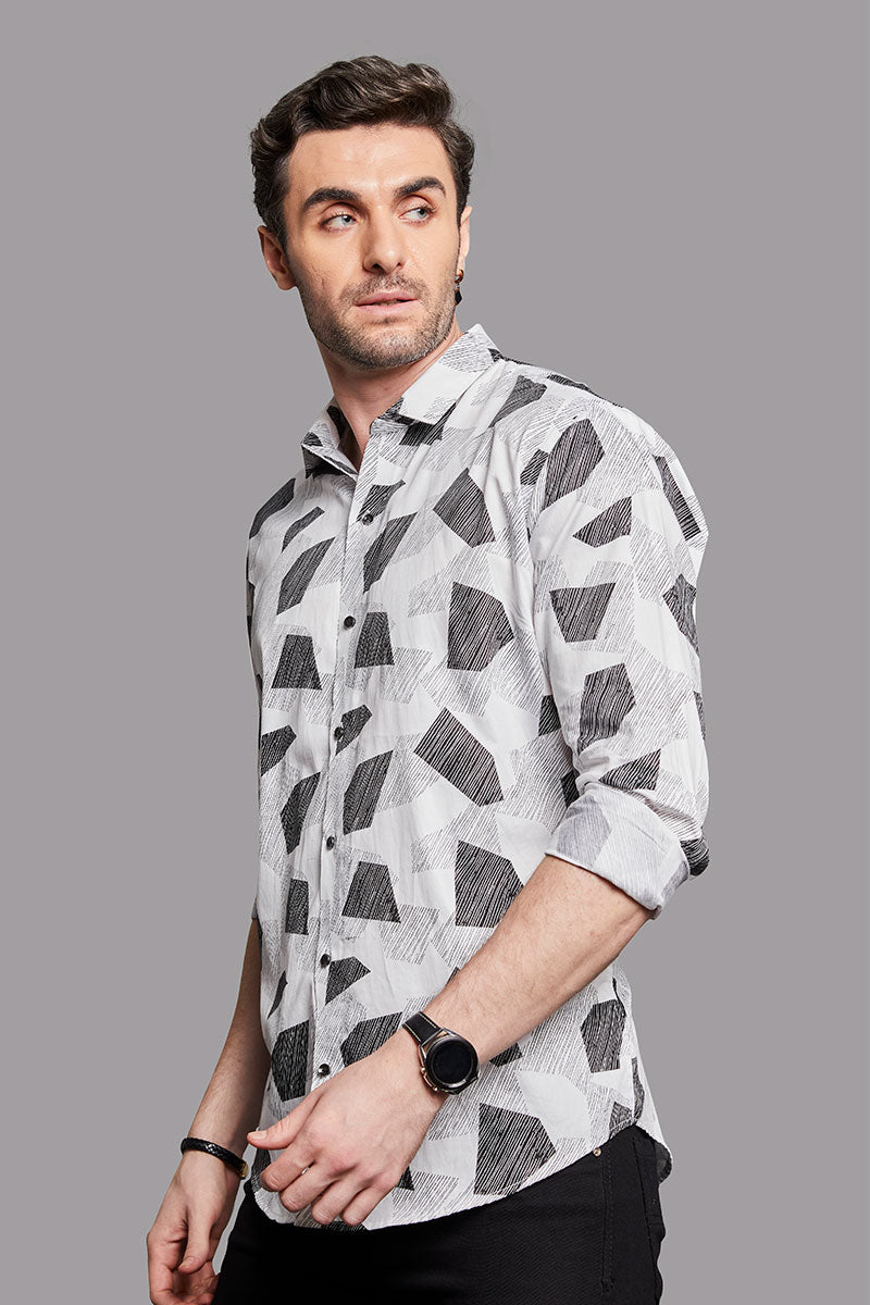 lively-rainer-white-minimilastic-printed-shirt