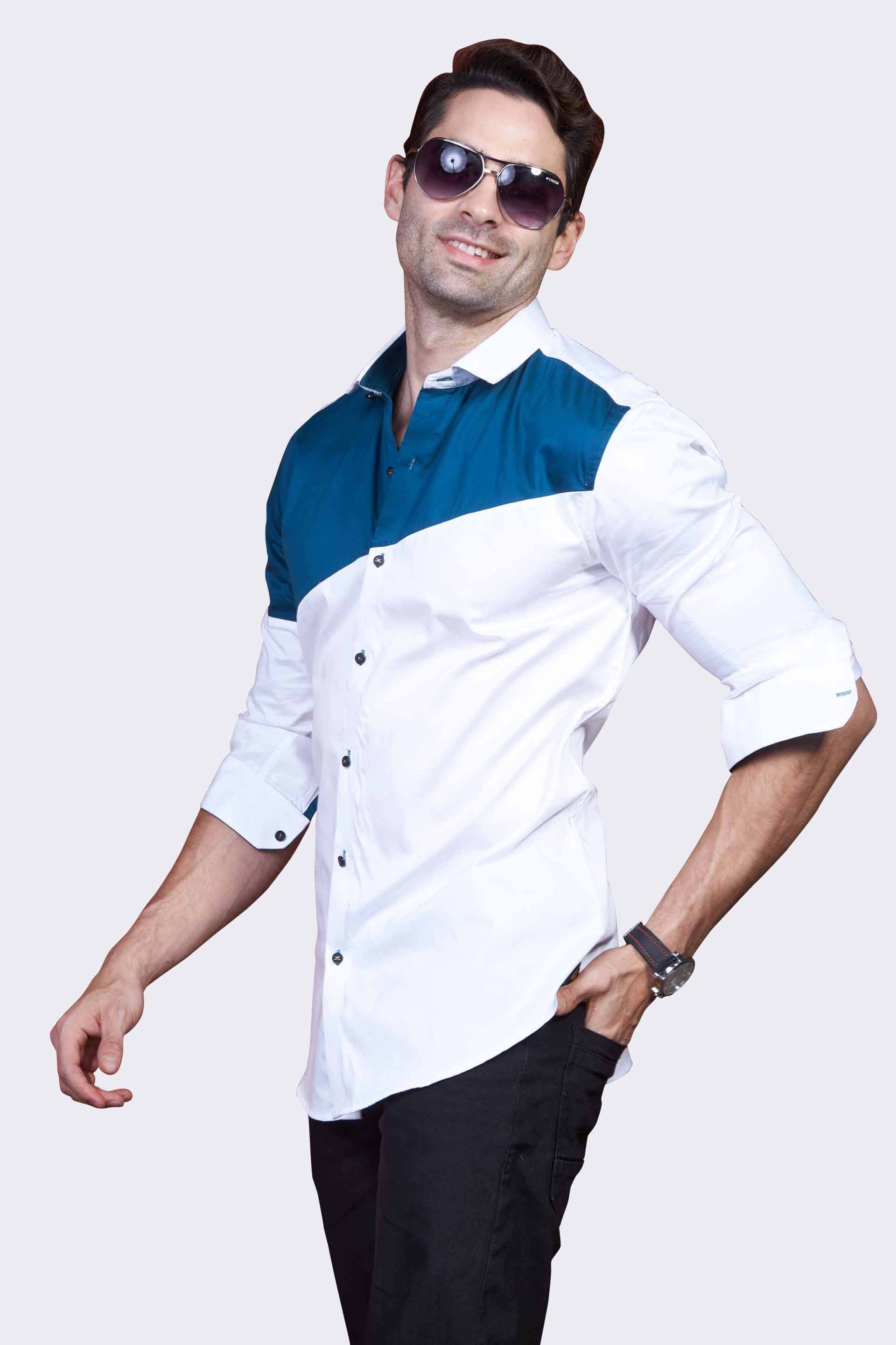 lively-teal-and-white-horizon-party-wear-shirt