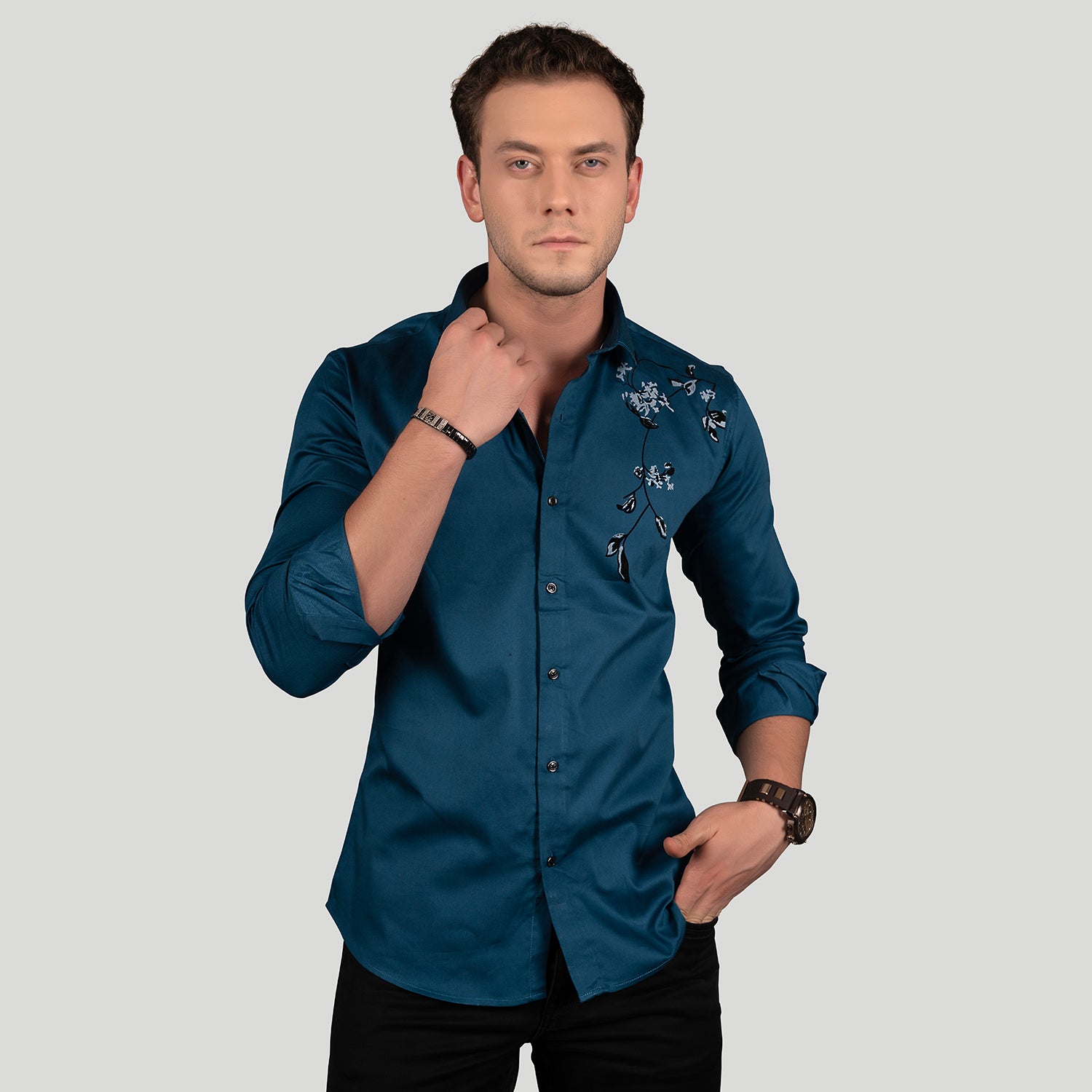 melvin-blue-party-wear-shirt