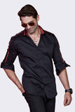 midnight-black-solid-trim-party-wear-shirt