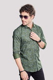 makoto-green-floral-digital-printed-shirt