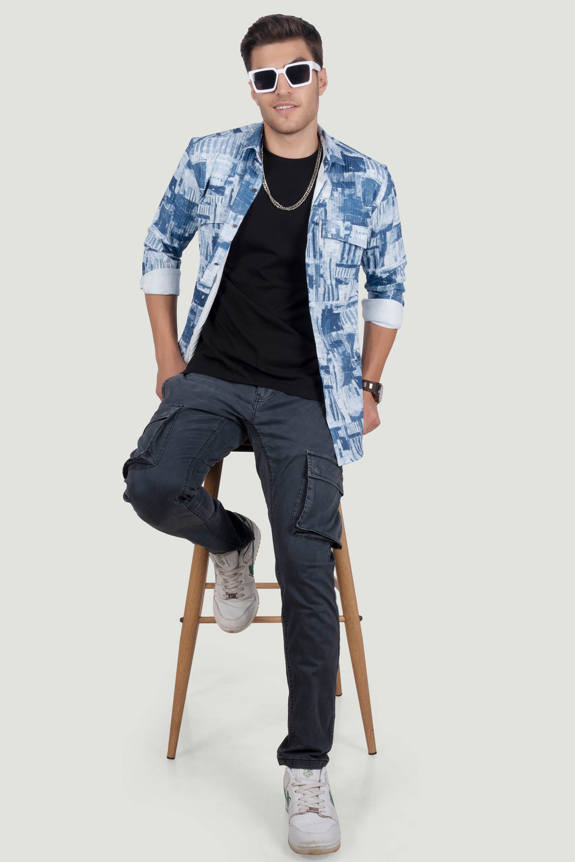 modern-double-pocket-george-blue-overshirt-printed-shirt