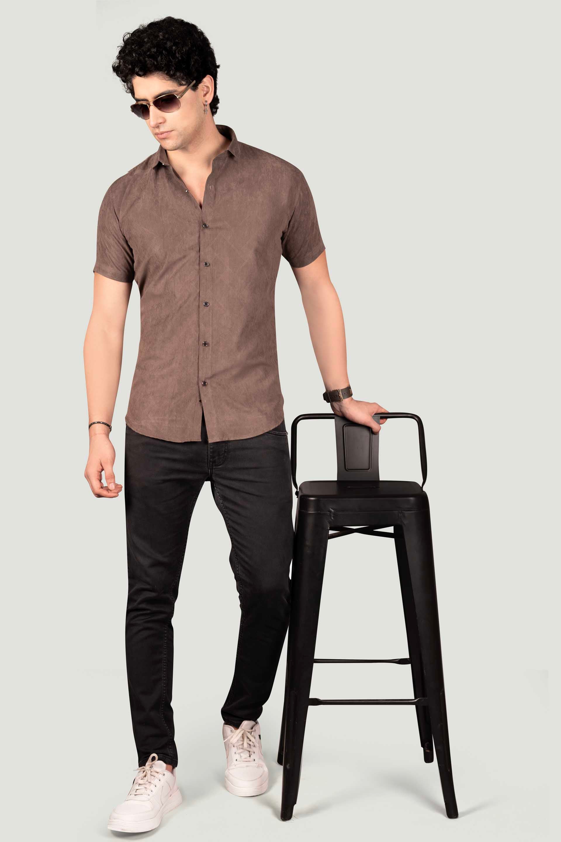 modest-carter-brown-textured-solid-shirt