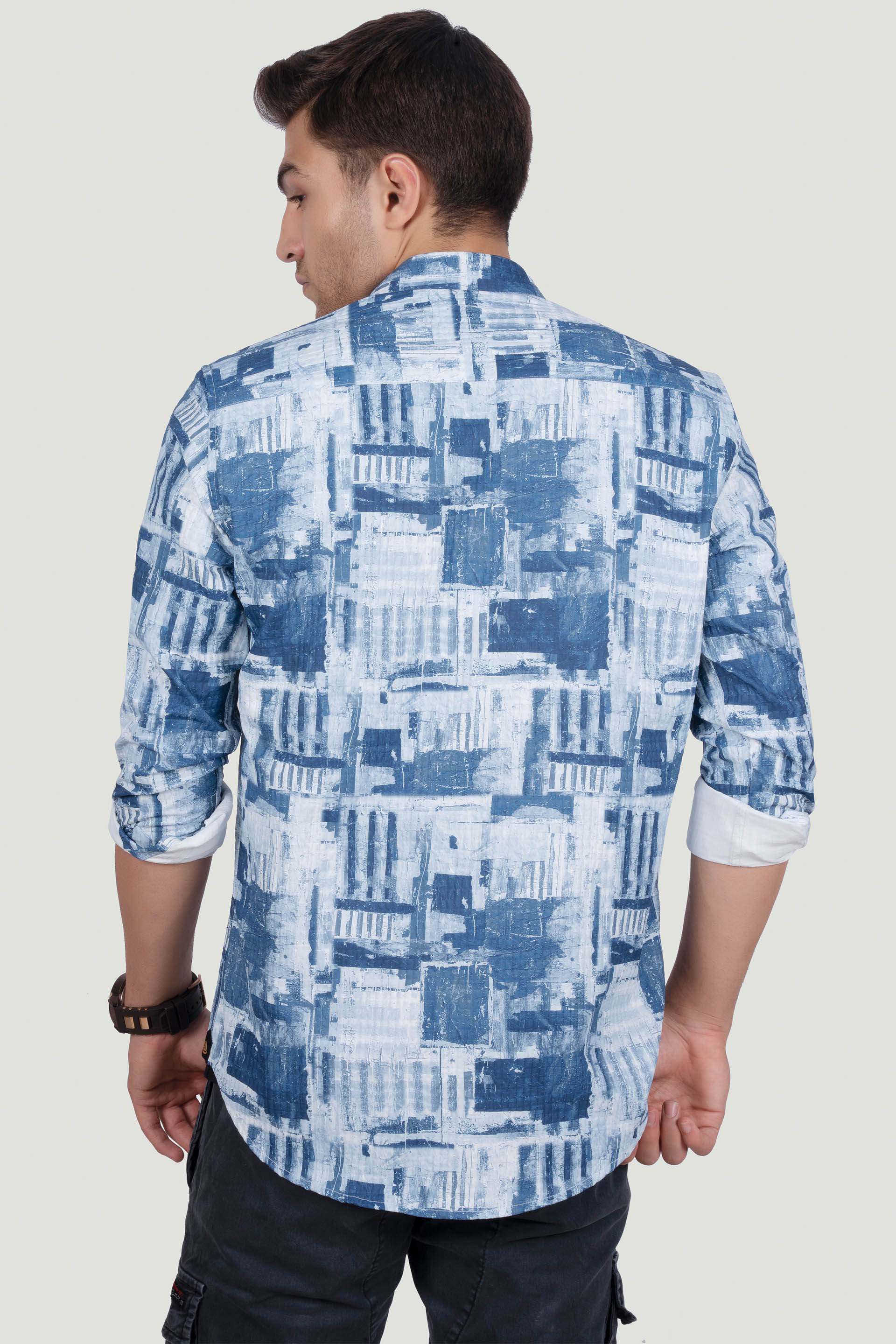 modest-double-pocket-george-blue-overshirt-printed-shirt