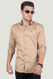 nicholas-beige-solid-shirt
