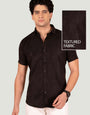 Oliver Black Textured Solid Shirt